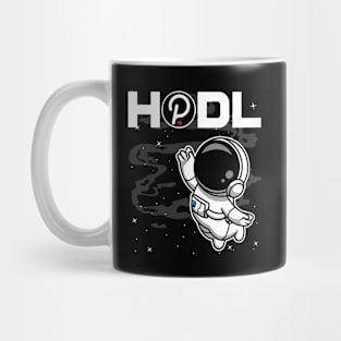 HODL Astronaut Polkadot DOT Coin To The Moon Crypto Token Cryptocurrency Blockchain Wallet Birthday Gift For Men Women Kids Mug